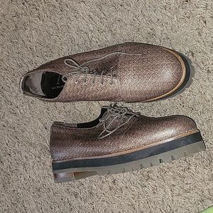 AGL oxford leather shoes